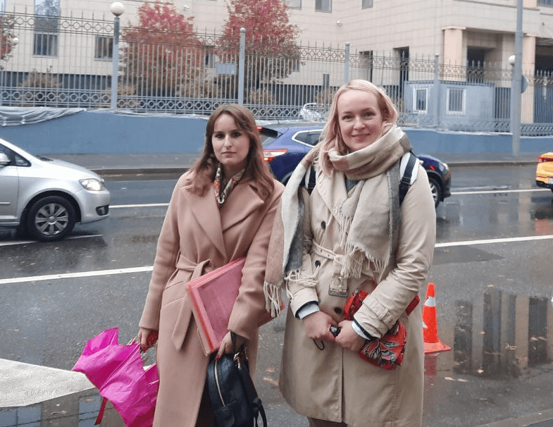 Ева Корнейчик и Марина Агальцова