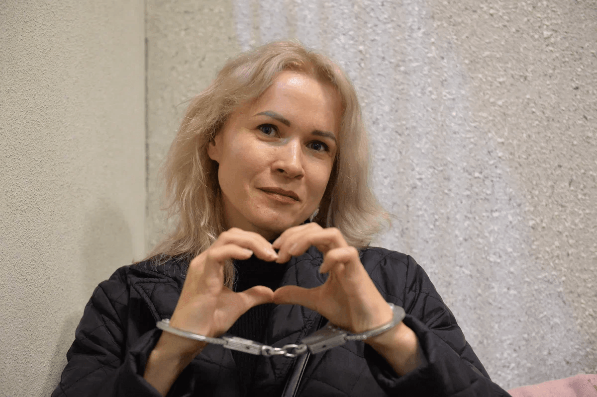 Избрание меры пресечения журналистке RusNews Марии Пономаренко в Санкт-Петербурге, 25 апреля 2022 г. Фото: Андрей Бок / ТАСС