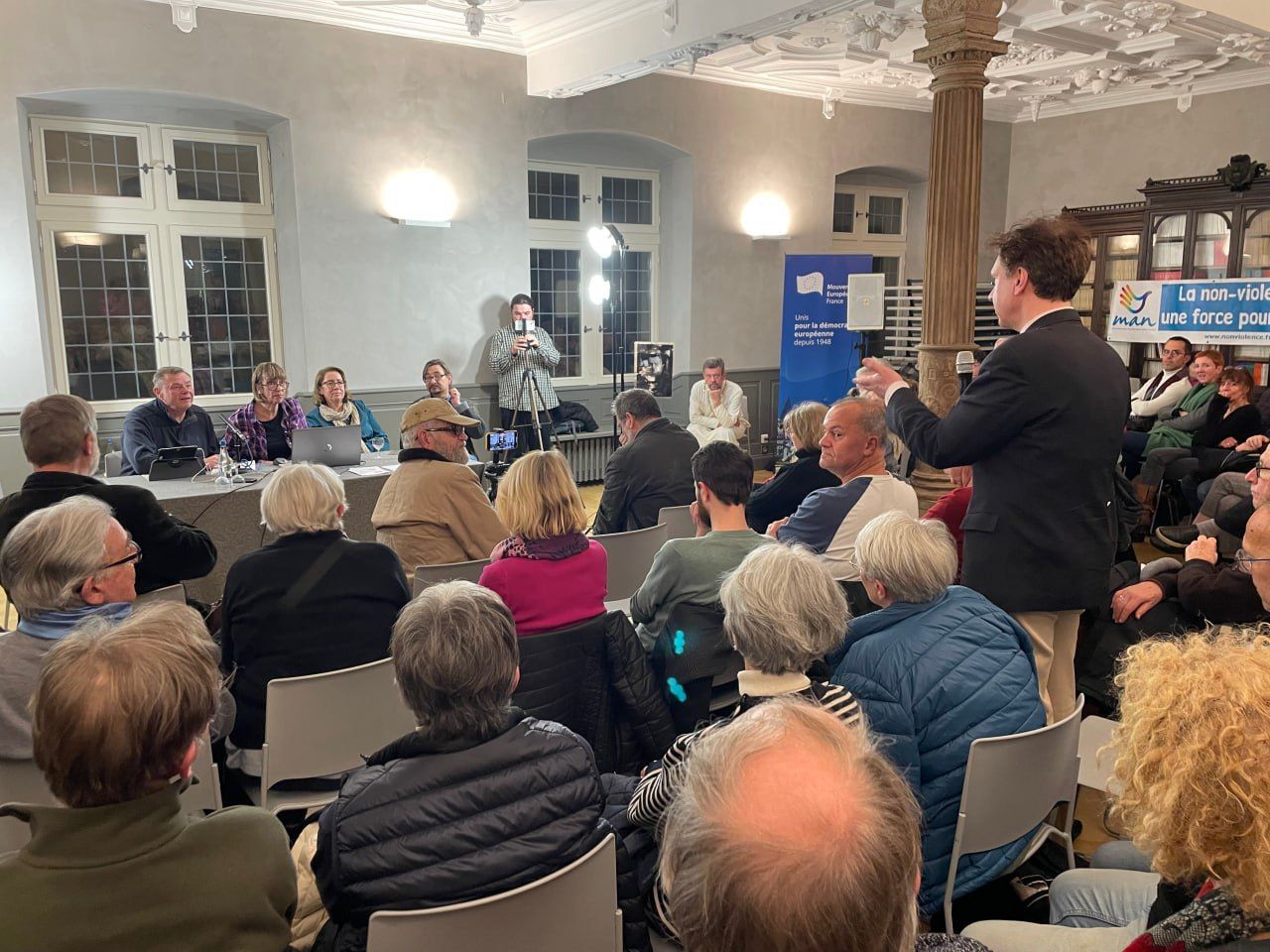 В Страсбурге прошла конференция «Мемориала» о войне и политических репрессиях в России